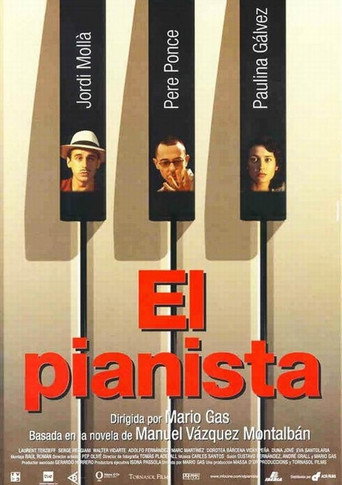 Cartel de El pianista