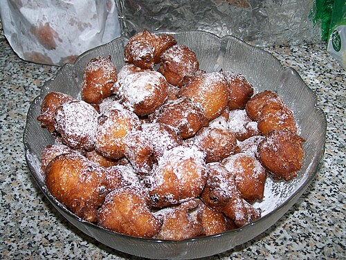 Buñuelo, postre
