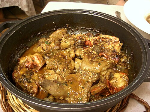 Mar y montaña, carne