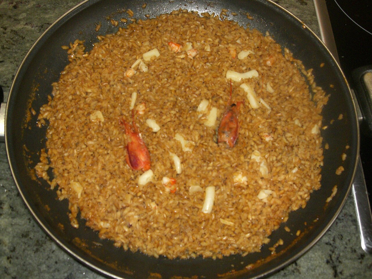 Rossejat d'arròs, arròs de la cuina catalana