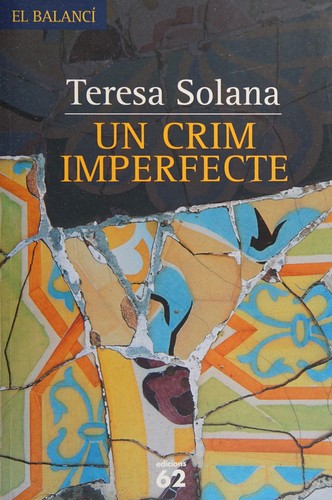 Portada de Un crim imperfecte