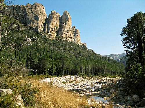 Parque Natural de Los Puertos, Terra Alta